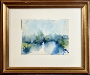 semiabstract water scene