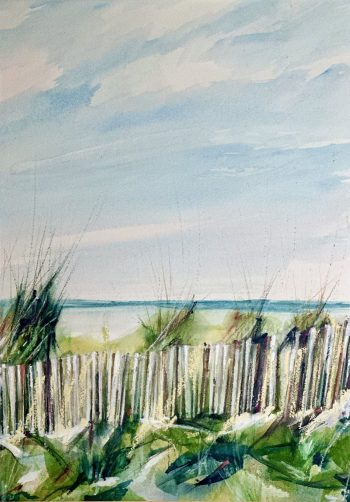 watercolor Bethany Beach